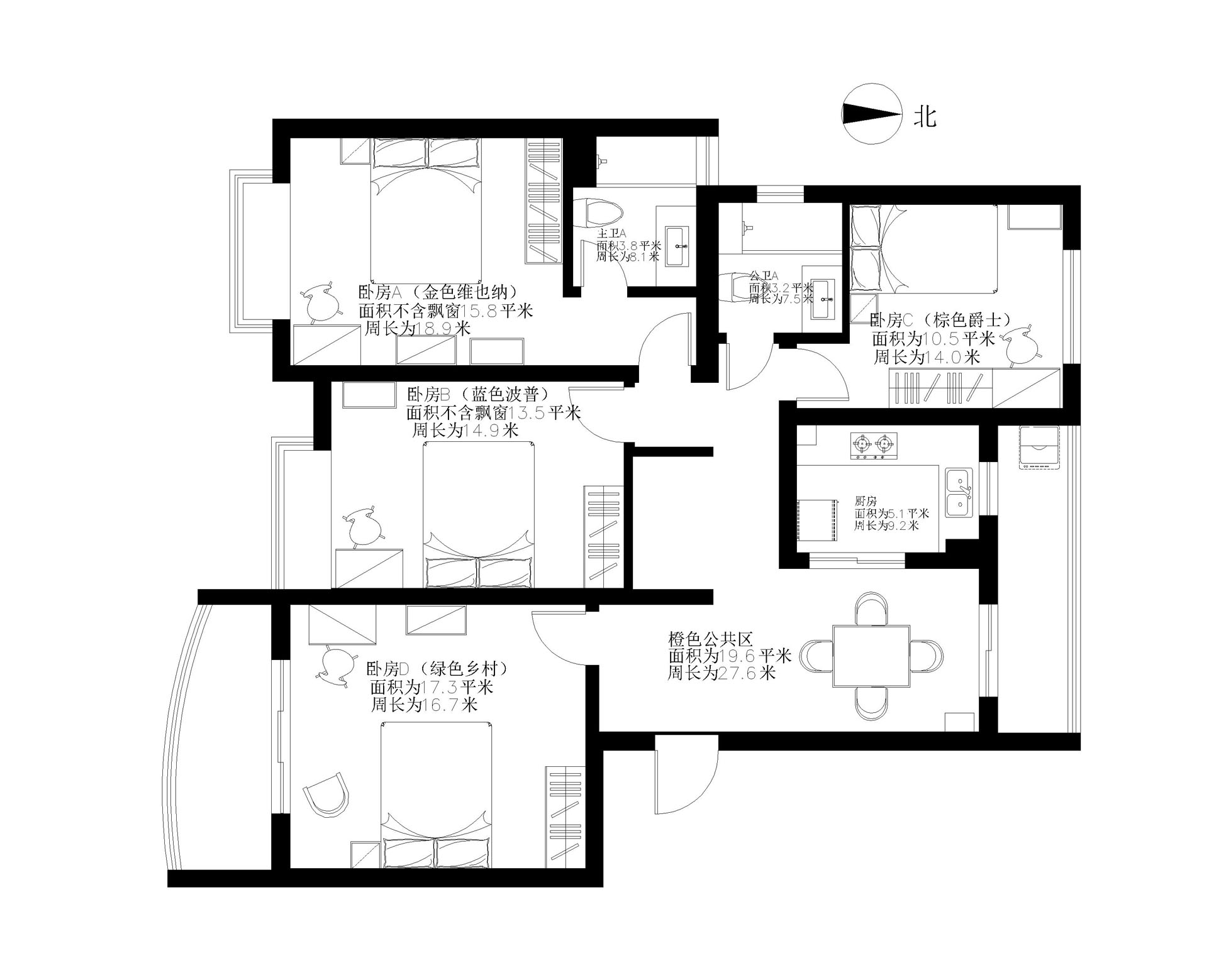 浦东新区陆家嘴花园二期roomb-南卧